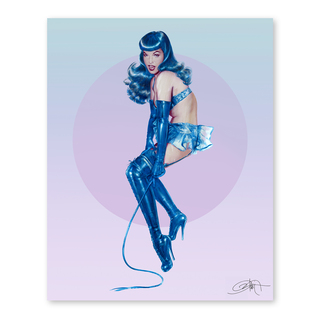 'Heaven Bound: Cobalt' – 8" x 10" Giclée Print (Signed)