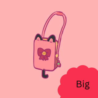 Big Mew Mew sleeve bag