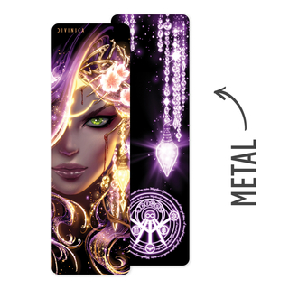 Bookmark: Veiled Mythmarked Nightglow - Metal