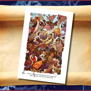 #8 Art Print - Henry, Cecily & Lavender