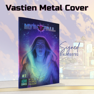 Mythfall Issue #1 Metal Vastien Variant Cover