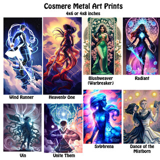 Cosmere Metal Art Prints