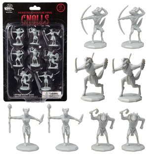 Monster Gnolls Paintable Mini Figures Set of 8