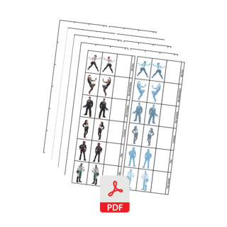 Han Cluster Figure Flats (PDF) (Retail)
