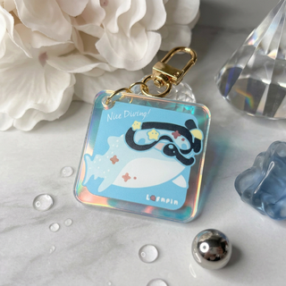 Have A nice dive - Holographic KeyChain -