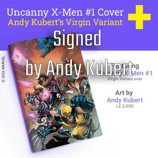 Signed Uncanny X-Men #1 Virgin Variant