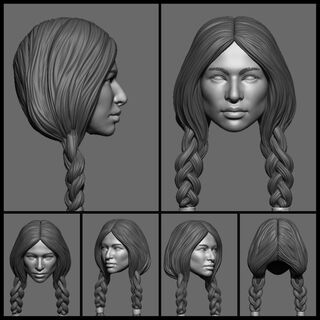 Winyan Native American Warrior