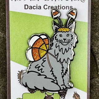 Candy Corn Fairy pin