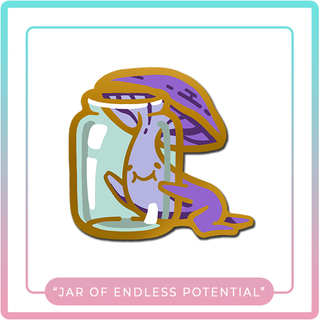 Freebie "Jar of Endless Potential" Mini Pin