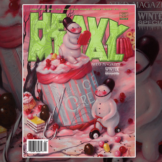 Heavy Metal Magaine #297 Cover A - Brandi Milne