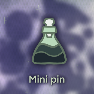 Green Potion Mini Pin