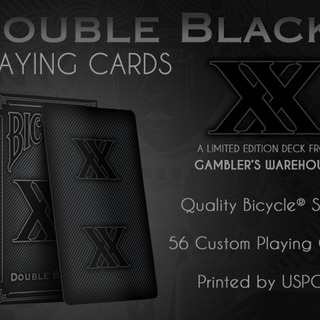 Bicycle Double Black Playing Cards
