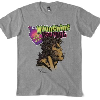 Moonshine Bigfoot Head + Logo Tshirt