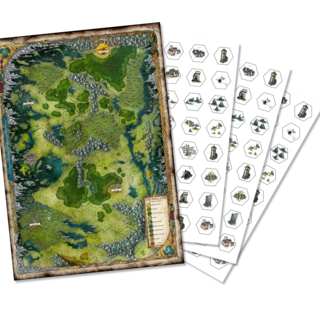 Fold-out Map and Sticker Sheets Upgrade