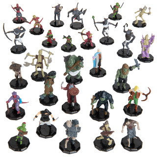 Monster Fantasy Hand Painted Mini Figures Set of 28