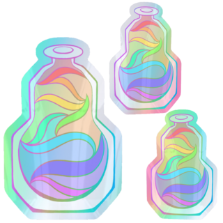 Rainbow Potion Sticker