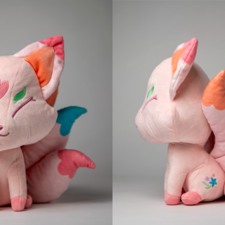 Kawaii Kitsune Plushie - Flora