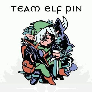 Team Elf Pin