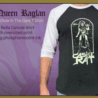 Rat Queen Glow In The Dark Raglan Shirt