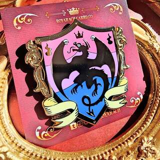 Past Heraldry Bisexual Wyvern Pin