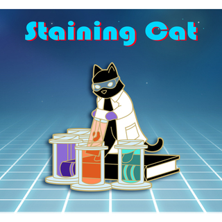Staining Cat