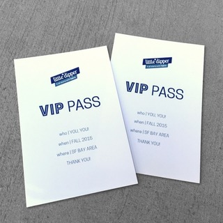 VIP ticket to Little Dipper Donor Party