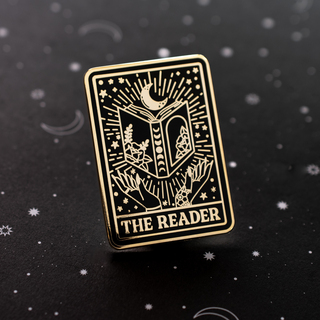 The Reader - Black and Gold