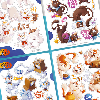 Kickstarter Exclusive Sticker Sheets