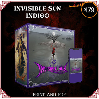 LATE PLEDGE: INVISIBLE SUN INDIGO (PRINT AND PDF)