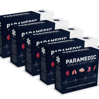x5 Paramedic Flash® Pharmacology Sets