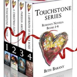 Signed copy of Touchstone Series: Romance Novella Books 1-4, plus a bonus short story (paperback)