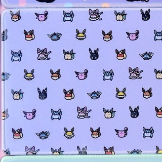 Mousepad - Eeveelution Purple-Grey
