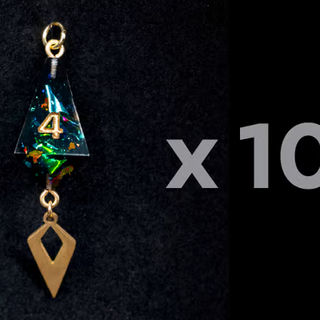 Bundle - 10 Dice Pendants