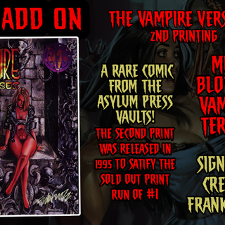 Vampire Verses #1 2nd print Signed