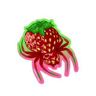 Strawberry STICKER