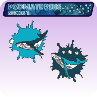 Enamel Pins - Podmate Pair 1