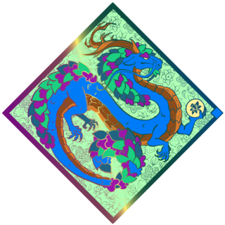 Dragon of the East Ao Guang Enamel Pin - Preorder