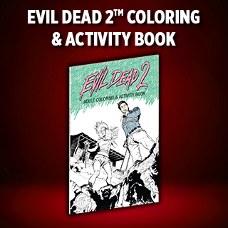 Evil Dead 2 Coloring and Activity Book