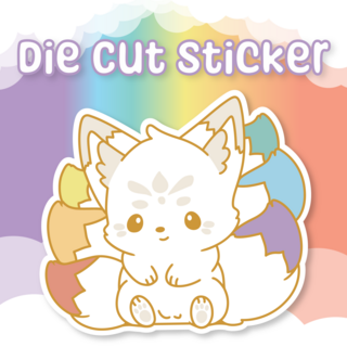 Pridesune Die Cut Sticker