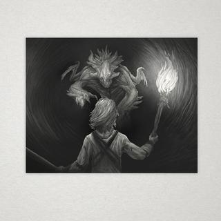 8X10 Character Art Print - Torben