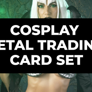 Store - COSPLAY METAL TRADING CARDS (6 CARDS)
