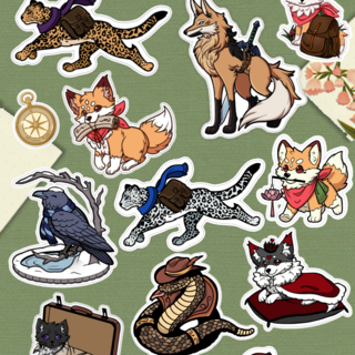 Adventure Buddies Stickersheet