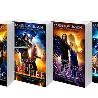 The Goddess and the Guardians paperback bundle.