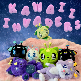 Kawaii Invader Plush
