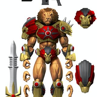 PREORDER - One (1) 6.5" Combat Creature Figure - Virelion Lion Figure