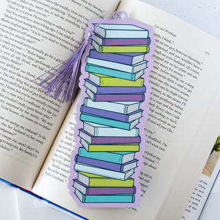 Book Stack Bookmark - Mermaid