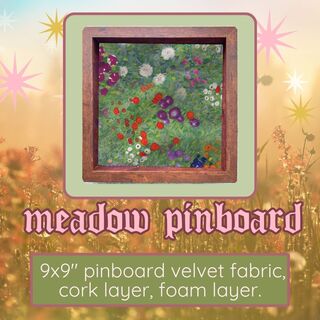 PINBOARD- Meadow velvet