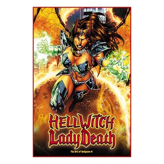 Hellwitch / Lady Death: The Art of Hellgasm #1