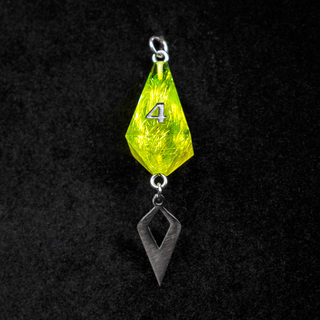 Dice Pendant - Hex Lumen