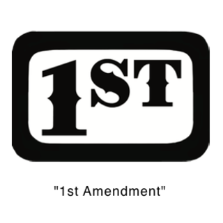 1ST (1st Amendment) patch
